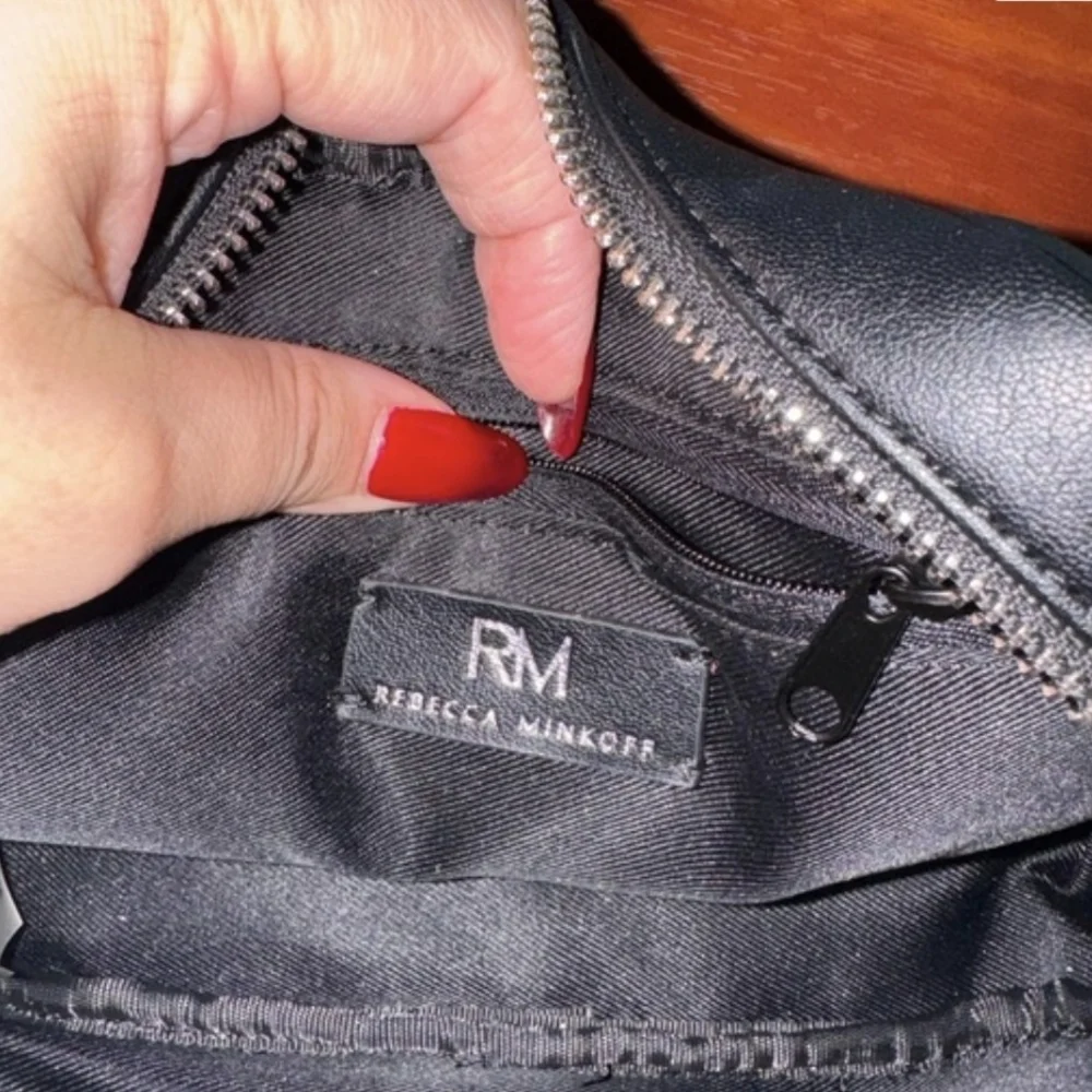 Rebecca Minkoff Black Quilted Crossbody Bag - Picture 6 of 6